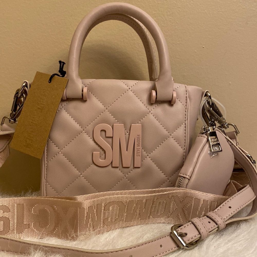 NWT Steve Madden (BBABI) Satchel Crossbody Bag w/Air Pod Case *Limited Edition*